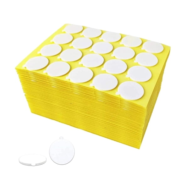 400PC/20Sheet Candle Wick Stickers for Easy Use Good Stickiness 2cm Diameter