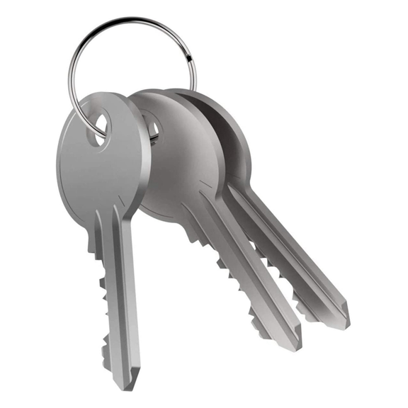 400PCS, 1 Inch Key Ring Open Key Ring Metal Key Ring Flat Ring for Household Car Keychain