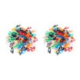 thumbnail image 1 of 400PCS Color Plastic Pin 2.3 cm Black and Red Yellow Blue Green Small Mark, 1 of 4