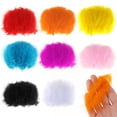 thumbnail image 1 of 400PCS Colored Feathers 4-6in, 8 Colors Ostrich Feathers for DIY Crafts Dream Catcher Art Earrings Carnival Costumes Wedding Holiday Party Decorations, 1 of 7