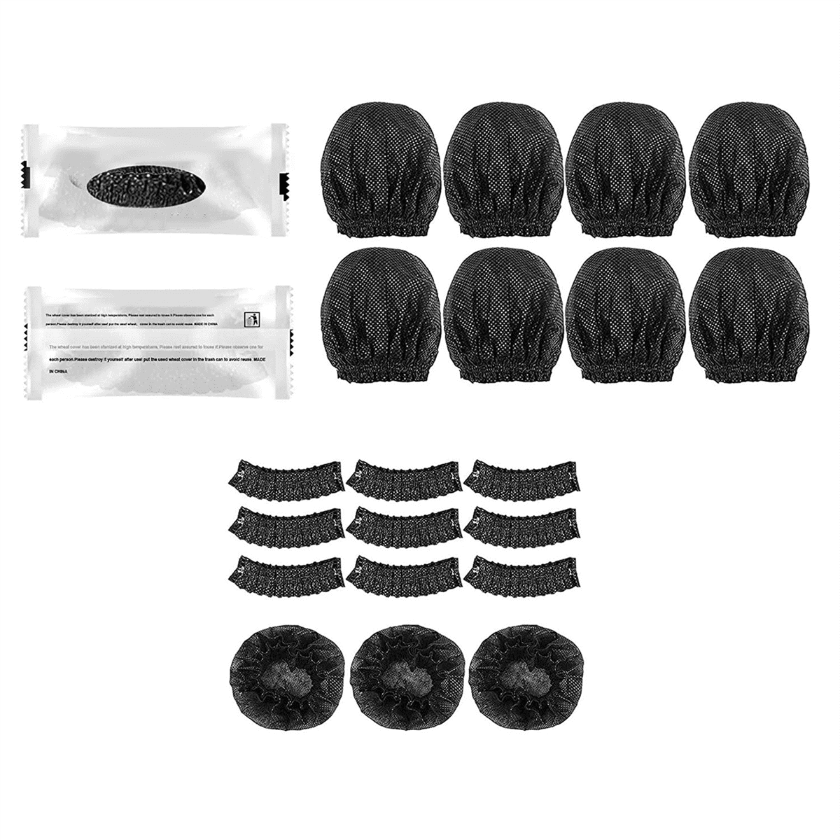 400PCS Disposable Microphone Covers, for Conferences, Concerts, KTV