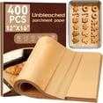 thumbnail image 1 of 400PCS Parchment Paper Baking Sheets, 12"x16" Unbleached Precut Half Parchment Paper for Baking, Non-Stick Baking Paper for Baking, Grillin, Steaming Bread Cookies, Oven, Air Fryer, Microwave, 1 of 6