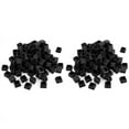 thumbnail image 1 of 400Pcs 1 Inch Square Tube End Cap Plastic Plugs Tube End Post Pipe Cap Cover Tubing Insert Chair Glide Plugs, 1 of 7
