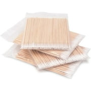400Pcs 4 inch Pointed Tip Cotton Swabs, Precision Microblading Cotton Tipped, Precise Cotton Tips, Micro-swab Sticks for Makeup Cosmetic Nails Clean