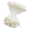 thumbnail image 1 of 400Pcs Artificial Flower Stamens 0.08in Matte Core Gypsum Pistil DIY Materials for Rose Lily Floral Craft Supplies for Wedding Party Decor, 1 of 5