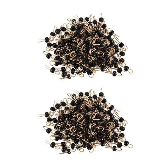 400Pcs Black Soldering PCB Board Breadboard Test Point Pin