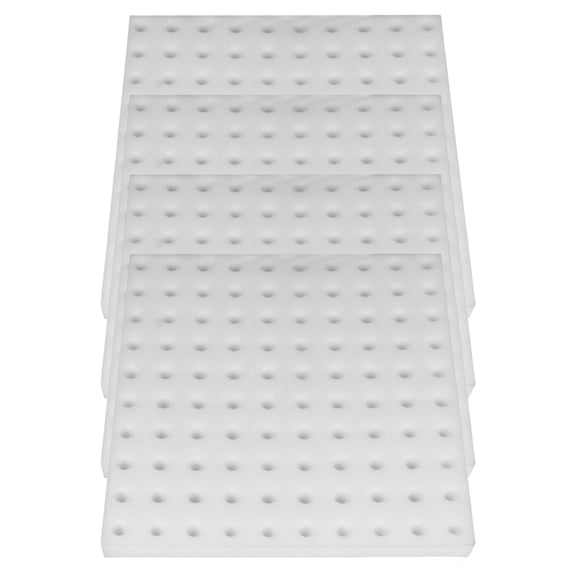 400Pcs Hydroponic Sponge Planting Square Seedling Sponges Gardening Tool for Greenhouse Hydroponic Sponge for Small