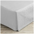 thumbnail image 1 of 400TC Cotton Horizontal Textured Quilted Tailored Bed skirt, 1 of 1