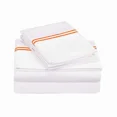 thumbnail image 1 of 400TC Double Embroidery Sateen Solid Cotton Sheet Set, 1 of 3