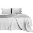 thumbnail image 1 of 400TC Superior Cotton 4PC 18 inches Extra Deep Pocket Bed Sheet Set - (Full XL, White) by The Great American Store, 1 of 3