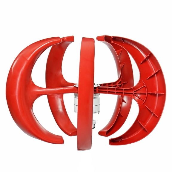 400W 24V Wind Turbine Generator with 5 Blades & Built-in Controller - Wind Power Lantern