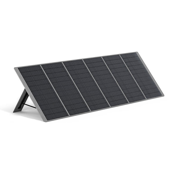 400W 26.4V Portable Solar Panel with 5*Output Ports, Adjustable Kickstand, Waterproof & Foldable for Camping, RV