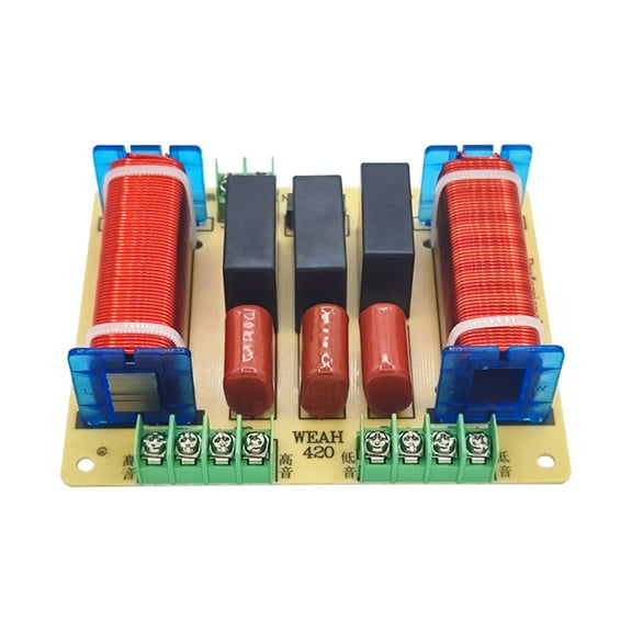400W 4 Way Audiophiles Speakers Crossovers with Adjustable Treble and Bass Frequency Divider Distributor