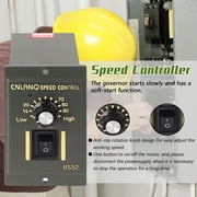 400W AC220V ABS Speed Controller Motor Speeds Pinpoint Regulator Control Device With Indicator Light