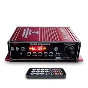 400W Bluetooth HiFi Power Amplifier Audio Digital Stereo FM AMP With Remote