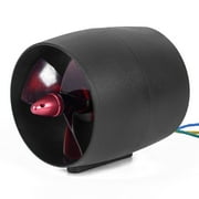 400W Brushless Underwater Thruster Motor for RC Bait Boat, 12-24V Electric for Propulsion Drive Unit with 5kg Thrust, 40A Max Current, CW for Boat Models for Kayak Accessories