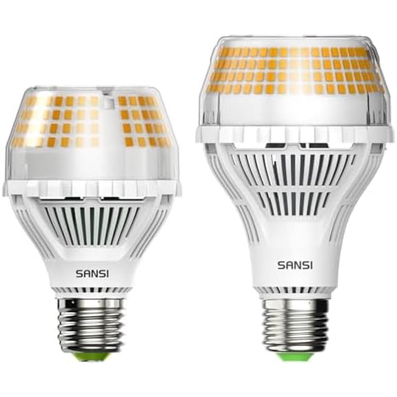 400W Equivalent A21 LED Light Bulb, 3000K Soft Warm White 6000 High Lumens E26 LED Bulbs & 250W Equivalent A19 LED Light Bulb, 4000 Lumens 3000K Soft Warm White E26 LED Bulbs$$Tools & Hardware Other