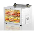 thumbnail image 1 of 400W Food Dehydrator, 8-Tray Stainless Steel Dehydrators Machine For Food And Jerky, Herbs, Fruit,Foods Dryer With 12H Digital Timer And Temperature Control(86°F-194°F), Overheat Protection, 1 of 17