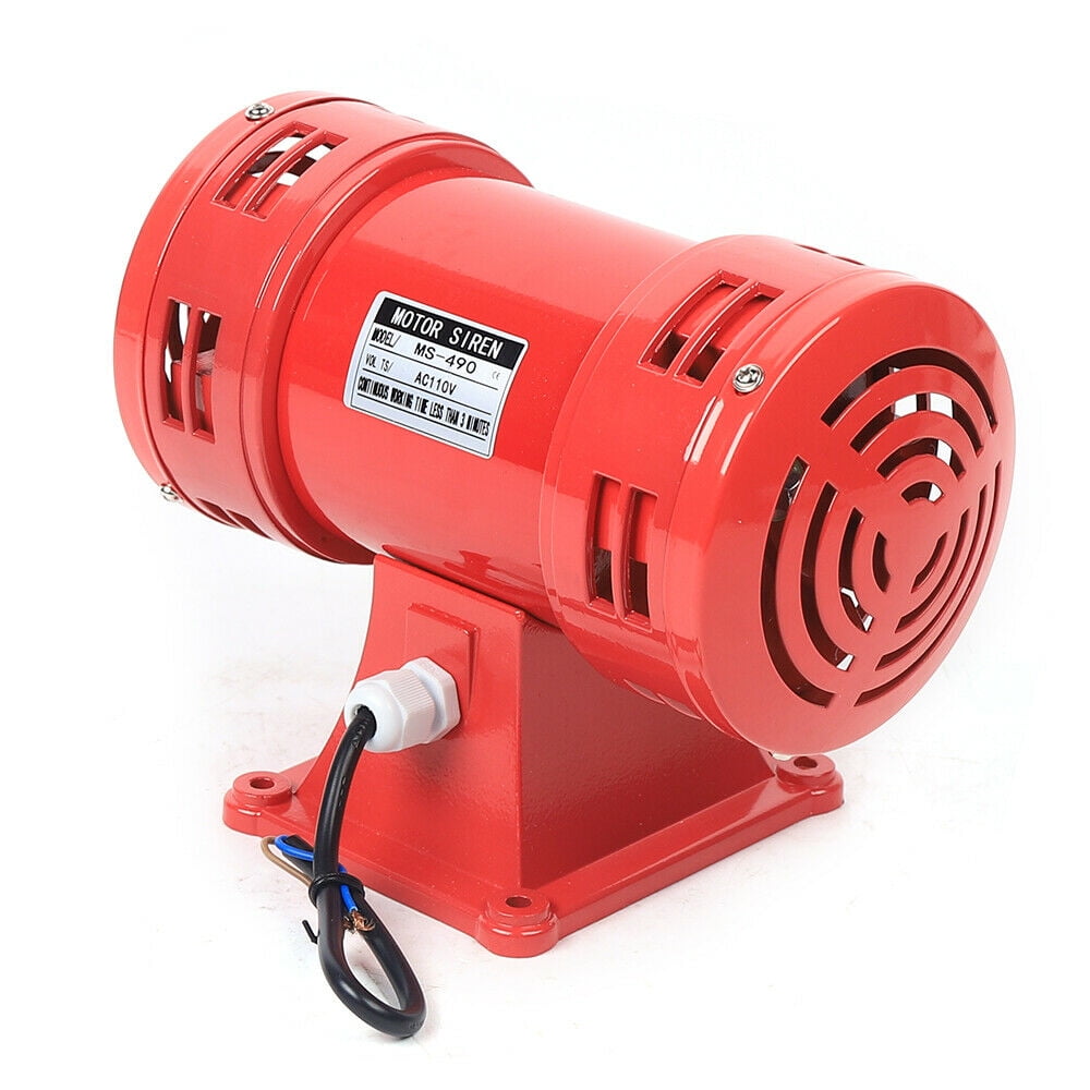 400W Industrial Siren Air Siren Air Raid Horn Motor Driven Tornado ...