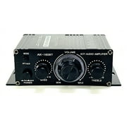 400W MINI Power Amplifier Channel 2.0 With BT HIFI Stereo Sound Amp Bass Trebl For Home/Car/RV/Yacht Theater Sound System ,Wide Application