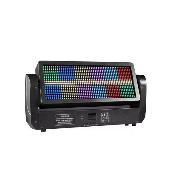 400W RGB 3in1 LED Strobe Light Controlled 8 Segment Strobe DJ Disco Light Background Decorative Effect Lighting ,Easy to Install
