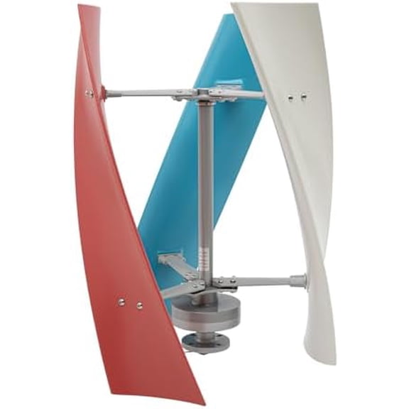 400W Wind Turbine Kit,DC Helix Maglev Axis Wind Turbine Generator,12V Vertical Wind Turbine with High-Strength Fiberglass Blades, Levitation Shaft Vertical Winds Turbines with Controller