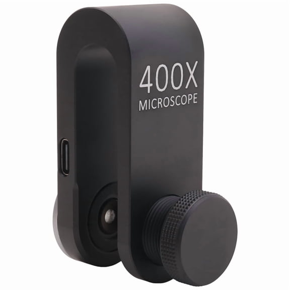 400X Mobile Phone Microscope Illuminant Identification Magnifier Hd Electronic External Mini Microscope for Smart Phone