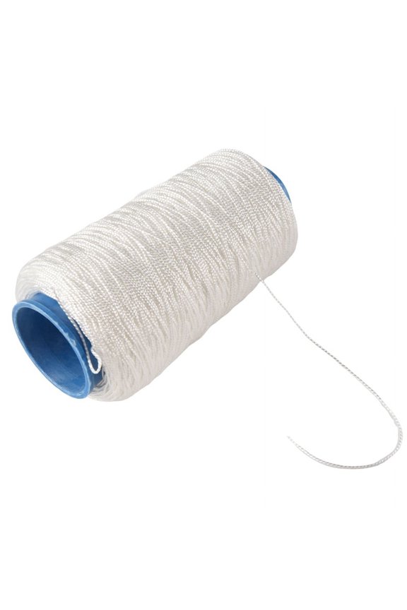 400m 80lbs Nylon Twisted Bowstring Thread Fishing String Sewing Cord Kite Line, White
