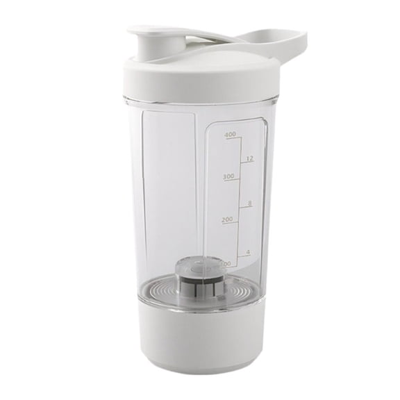 400ml Electric Protein Shaker Bottle 1200mAh USB Rechargeable Vortex Mixer, BPA-Free Leak-Proof Automatic Blender, for Shakes Coffee, Portable for Gym Travel Car Cup Holder