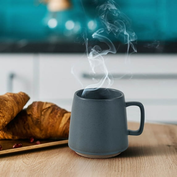 400ml High Quality Ceramic Mug Japanese Retro Style Home Coffee Cup Minimalist Design