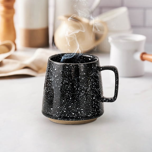 400ml High Quality Ceramic Mug Japanese Retro Style Home Coffee Cup Minimalist Design