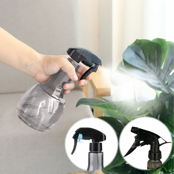 400ml Pressurized Spray Bottle for Plants - Portable Handheld Mister for Gardening - Compressed Air Watering Can with Adjustable Nozzle for Fine Mist or Strong Stream - Compact Sprayer