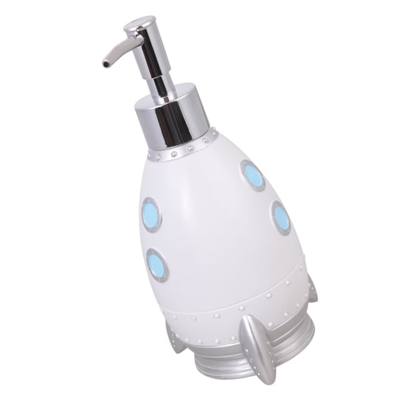 400ml Rockets Shampoo Dispenser Bottle Refillable Pumps Container Bathroom Organizers for Kitchen Bathroom Sink Area