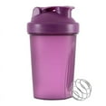 thumbnail image 1 of 400ml Shaker Cup, Leak-proof Protein Powder Milkshake Mixing Cup with Mixing Ball, BPA-free Plastic, Suitable for Exercise, 1 of 22