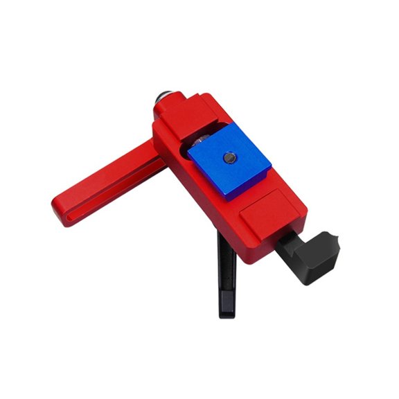 400mm Chute Aluminium Alloy T Track Model 45 T Slot Standard Miter Track Stop Woodworking Tool