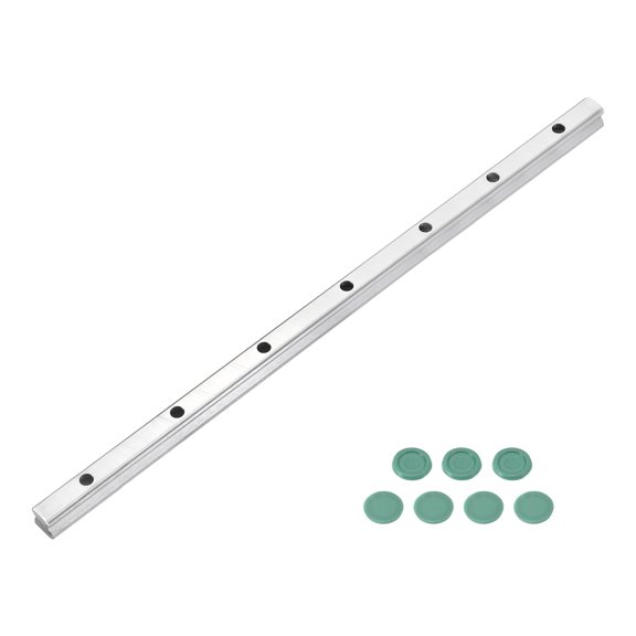 400mm HGR15 Linear Guide Rail, Bearing Steel Linear Motion Guideway for DIY CNC Routers Lathes Mills Automatic Equipment