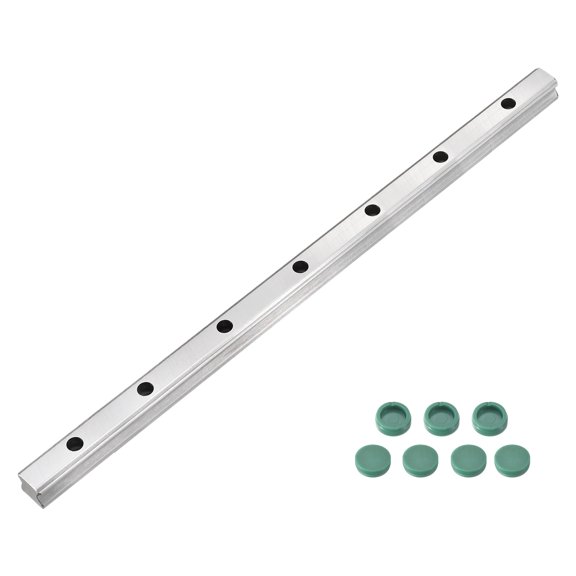 400mm HGR20 Linear Guide Rail, Bearing Steel Linear Motion Guideway for DIY CNC Routers Lathes Mills Automatic Equipment