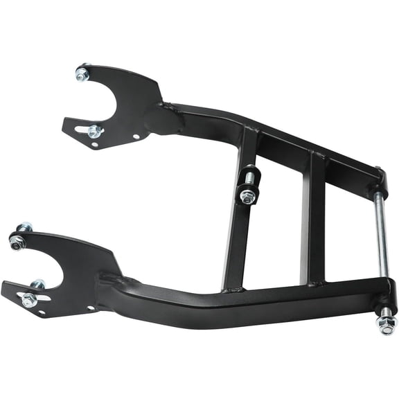 400mm Rear Swingarm Assembly, Go kart Swing Arm Suspension Shock Fork for 30" Axle Differential Axle Go-Kart Golf Cart Mini Bike ATV UTV 4-Wheeler