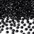 thumbnail image 1 of 400pcs 2mm Natural Black Spinel Rondelle Gemstone Beads Rondelle Faceted Beads Round Loose Beads Strands for Jewelry Making 2 Strands, 1 of 5