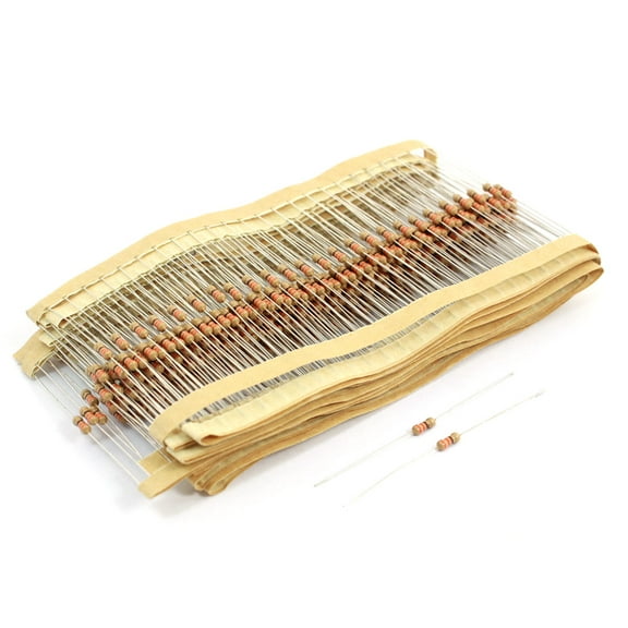 400Pcs 1/4 Watt Axial Color Ring Carbon Film Resistors 330 Ohm