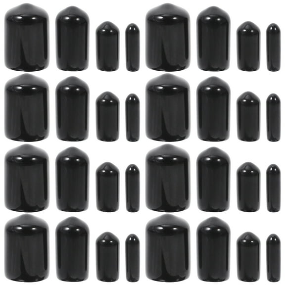 400pcs Rubber Bolt End Caps Protective Covers for Exposed Screws, Screw Bolt Caps for Hardware