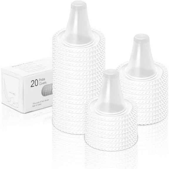 400pcs Ear Thermometer Probe Covers, Lens Filters,Refill Covers for All Braun Thermometer Models Digital Thermometers Disposable Covers