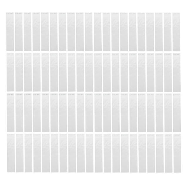 400pcs Plastic Long Strip Bags Chopsticks Straws Packaging Bags