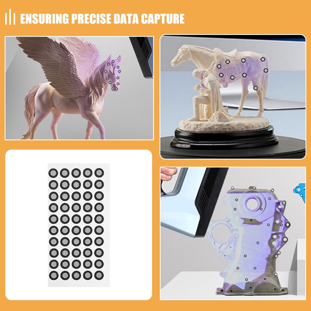CIMAXIC 400pcs 3D Scanner Accessories Reflective Markers Precision ...