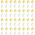 thumbnail image 1 of 400pcs Star Spacer Beads Silver Gold Plated Metal Star Beads Small Twinkle Star Beads Star Charm Beads for DIY Jewelry Necklace Earring Bracelet Christmas 4th of July Handmade Crafts DIY, 1 of 8