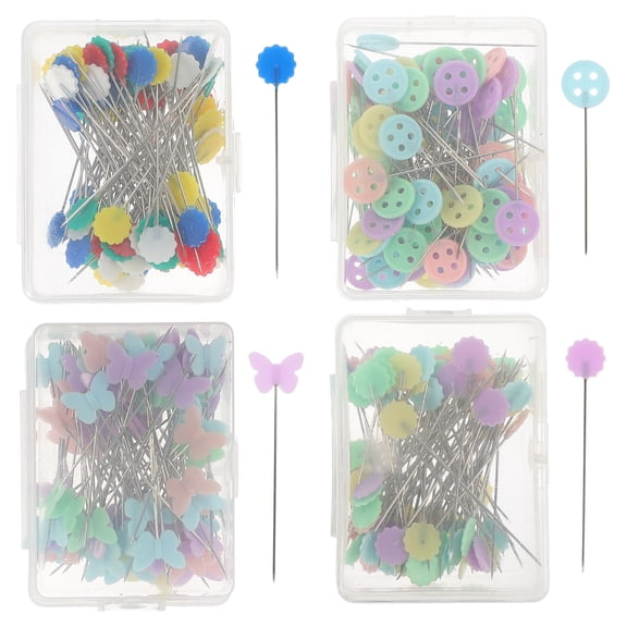 400pcs Straight Pins Sewing Pin Stitching Pin Decorative Sewing Pin Corsage Sewing Tools