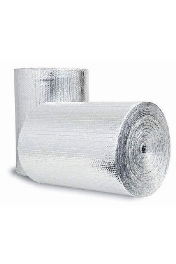 400sqft R8 Reflective Insulation Garage HVAC Duct Pipe Faucet House Attic Wrap