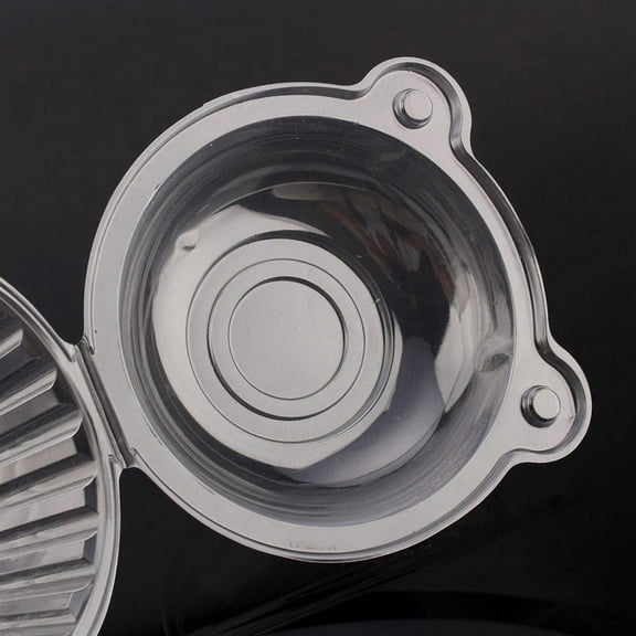 400x Clear Plastic Cupcake Box Single Cake Case Muffin Pod Dome Holder Container