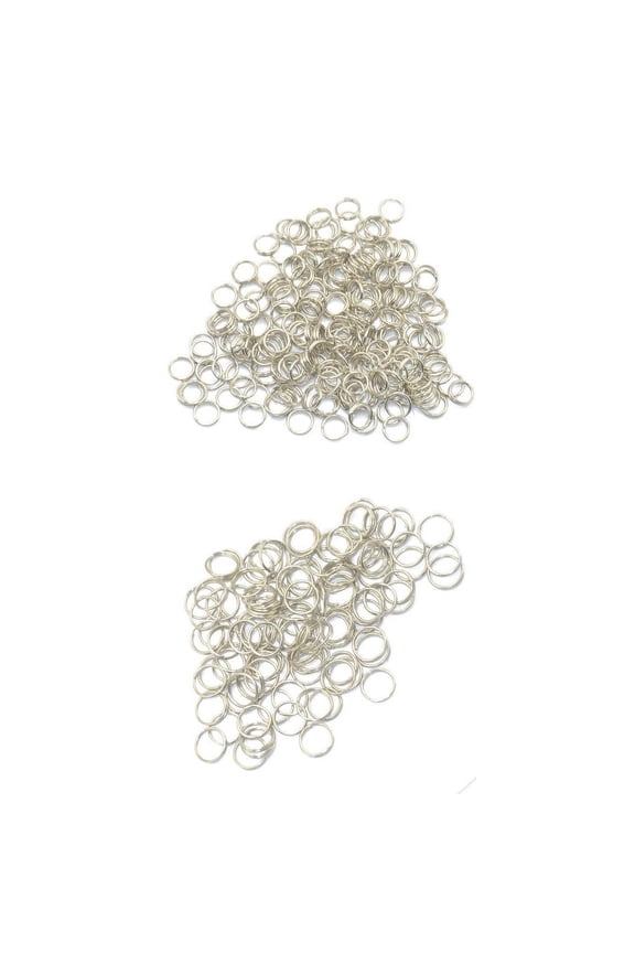 400x Metal Split Rings Jewelry Making Bracelet Necklace Jump Rings Craft DIY