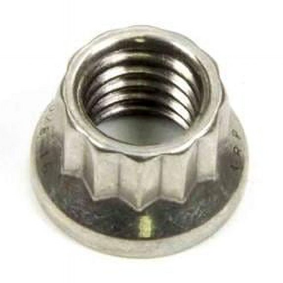 401-8301 Stainless Steel 12 Point Nut - 0.37-16 in.